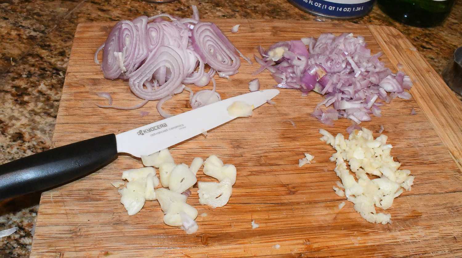 Slice and Dice Garlic