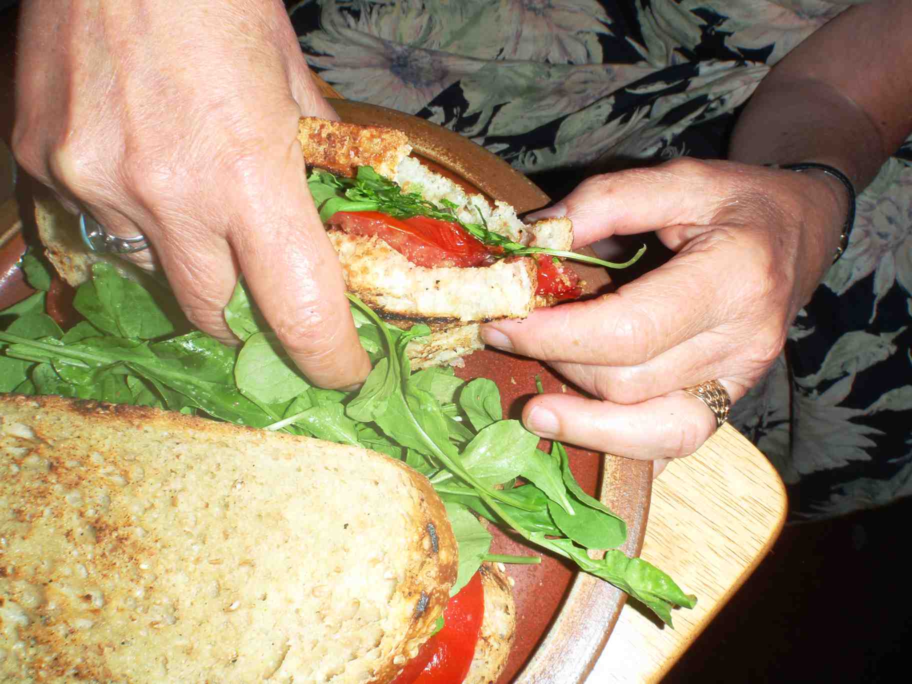 Sandwich in Hand